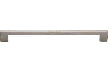 Heritage Brass Cabinet Pull Metro Design 256mm CTC Satin Nickel Finish | C0337 256-SN